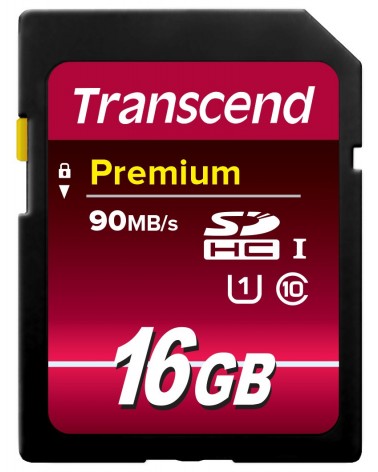 icecat_Transcend 16GB SDHC Class 10 UHS-I memoria flash NAND Clase 10