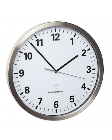 icecat_TFA-Dostmann 60.3523.02 wall clock Quartz wall clock Round Silver, White