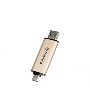 icecat_Transcend JetFlash 930C lecteur USB flash 256 Go USB Type-A   USB Type-C 3.2 Gen 1 (3.1 Gen 1) Or