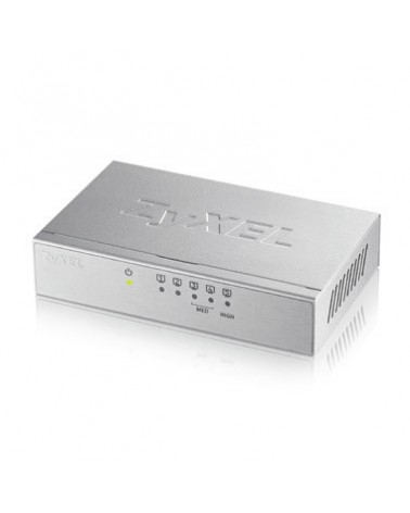 icecat_Zyxel GS-105B v3 No administrado L2+ Gigabit Ethernet (10 100 1000) Plata