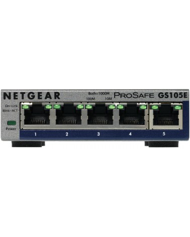 icecat_Netgear GS105E-200PES Netzwerk-Switch Managed L2 L3 Gigabit Ethernet (10 100 1000) Grau