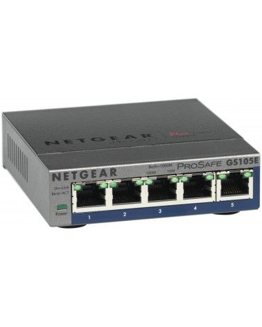 icecat_Netgear GS105E-200PES Netzwerk-Switch Managed L2 L3 Gigabit Ethernet (10 100 1000) Grau
