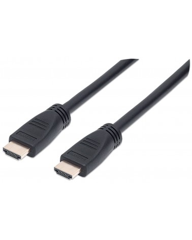 icecat_Manhattan HDMI Cable with Ethernet (CL3 rated, suitable for In-Wall use), 4K@60Hz (Premium High Speed), 8m, Male to Male,