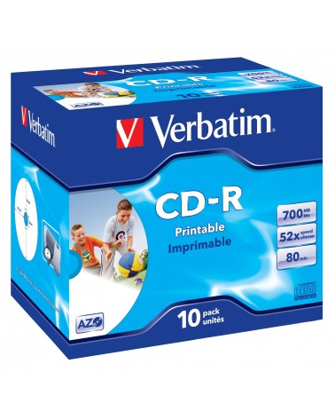 icecat_Verbatim CD-R AZO Wide Inkjet Printable 700 MB 10 pieza(s)
