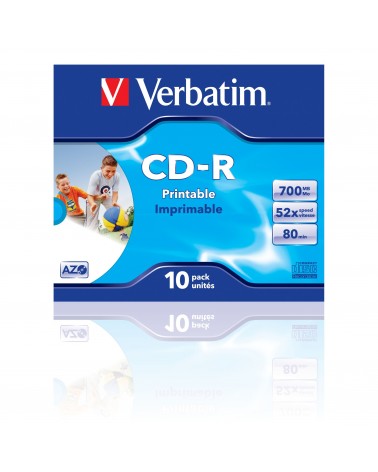 icecat_Verbatim CD-R AZO Wide Inkjet Printable 700 MB 10 kusů