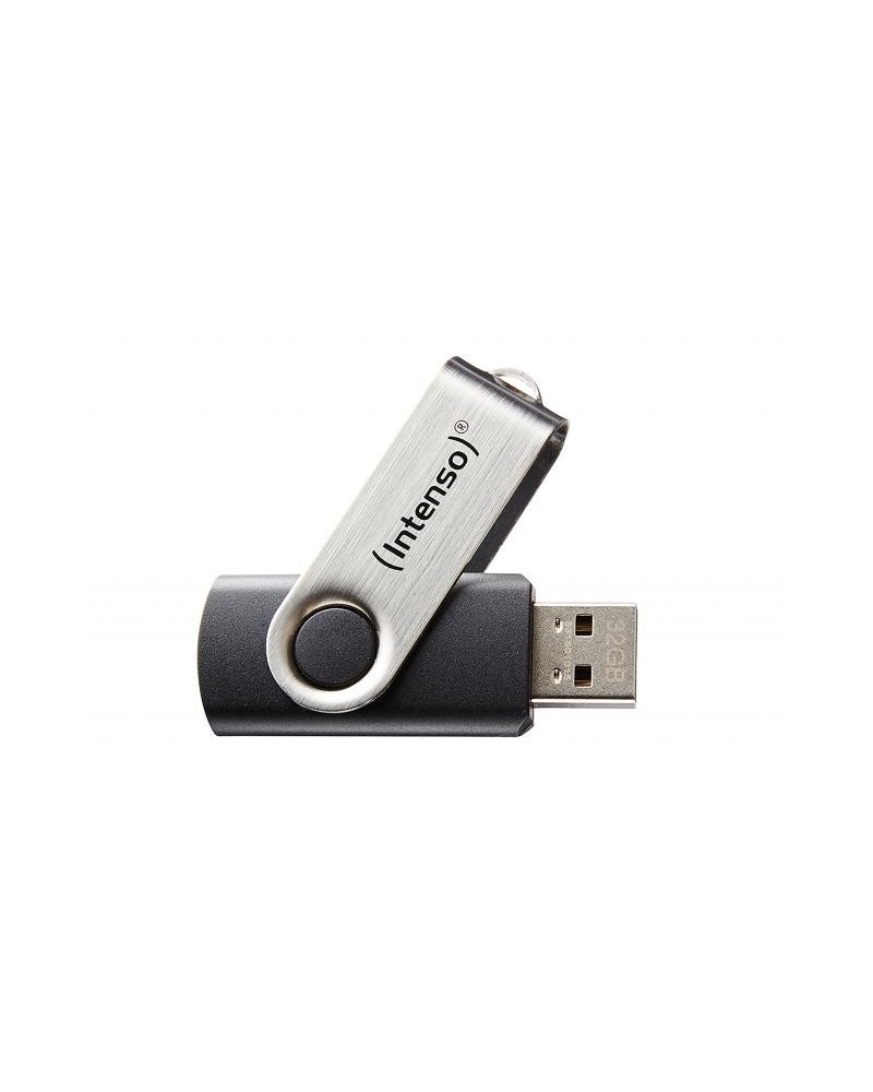 icecat_Intenso Basic Line USB flash drive 64 GB USB Type-A 2.0 Black, Silver
