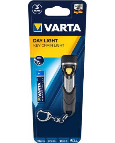 icecat_Varta Day Light Key Chain Light Aluminium, Black Keychain flashlight LED