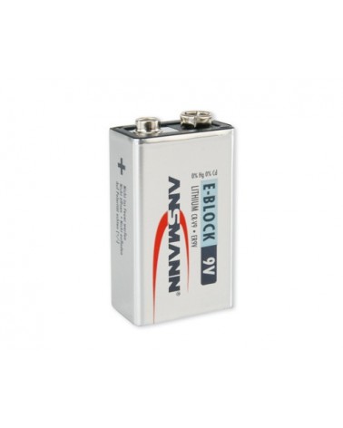 icecat_Ansmann 9V E-Block Batterie à usage unique Lithium