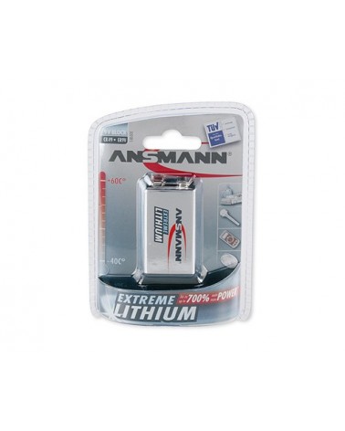 icecat_Ansmann 9V E-Block Batería de un solo uso Litio