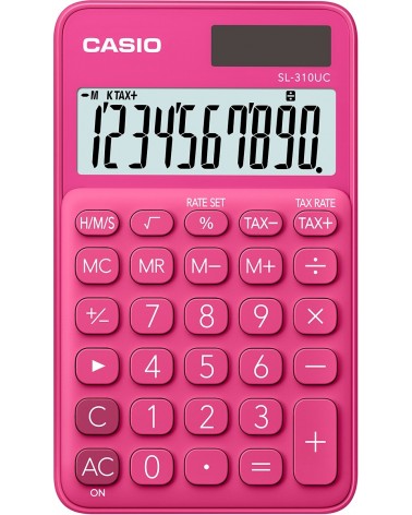 icecat_Casio SL-310UC-RD calculadora Bolsillo Calculadora básica Rojo