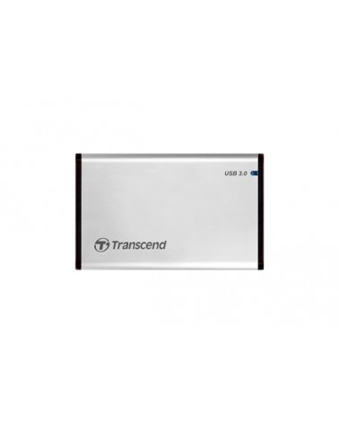 icecat_Transcend StoreJet 25S3 Boîtier disque dur SSD Argent 2.5" Alimenté par port USB