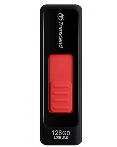 icecat_Transcend JetFlash elite JetFlash 760, 128GB unidad flash USB USB tipo A 3.2 Gen 1 (3.1 Gen 1) Negro, Rojo