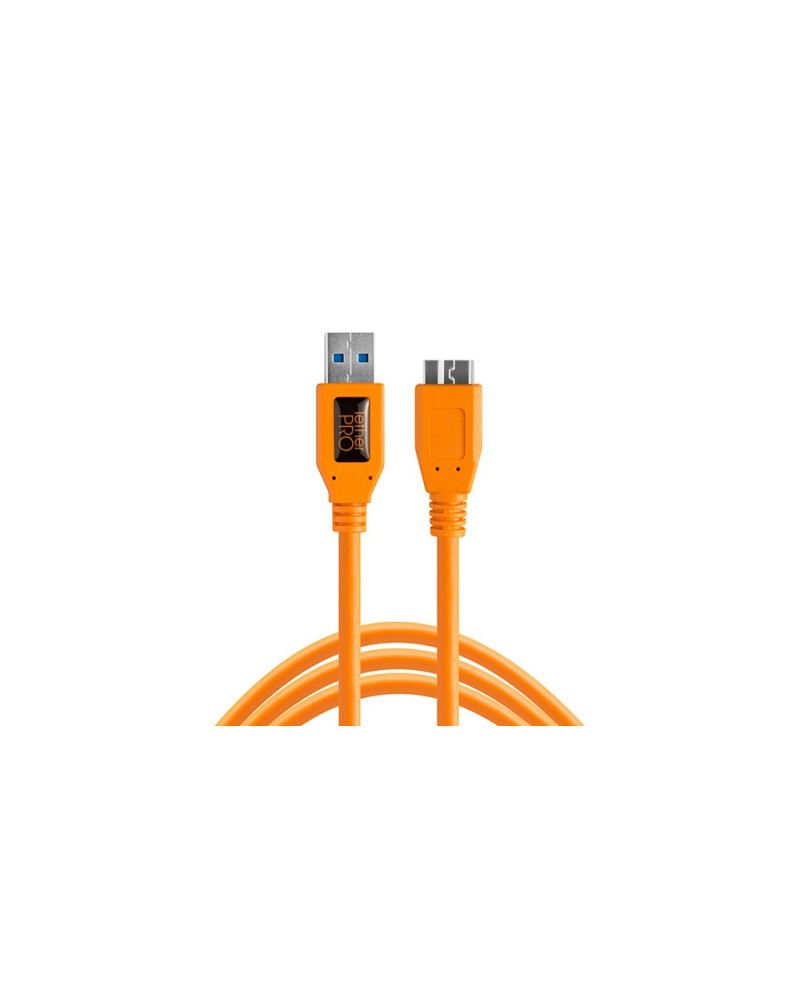 icecat_Tether Tools CU5454 USB cable 4.6 m USB 3.2 Gen 1 (3.1 Gen 1) USB A Micro-USB B Orange