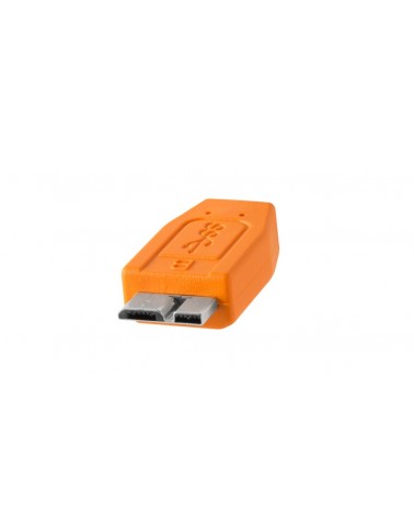 icecat_Tether Tools CU5454 USB cable 4.6 m USB 3.2 Gen 1 (3.1 Gen 1) USB A Micro-USB B Orange