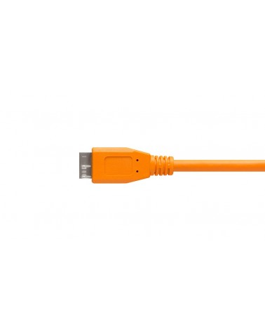 icecat_Tether Tools CU5454 USB cable 4.6 m USB 3.2 Gen 1 (3.1 Gen 1) USB A Micro-USB B Orange