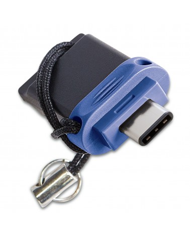 icecat_Verbatim Dual - Memoria USB 3.0 da 32 GB - USB-C   USB-A - Blu