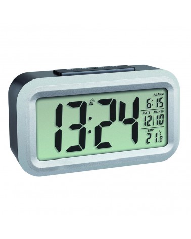 icecat_TFA-Dostmann Lumio Plus Reloj despertador digital Negro, Plata