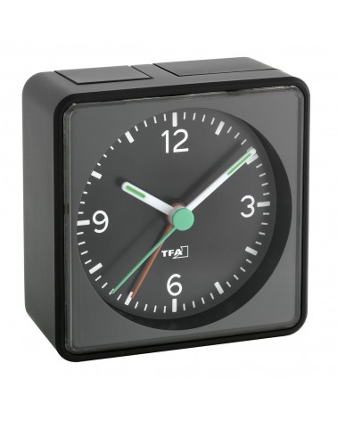 icecat_TFA-Dostmann Push Quartz alarm clock Black