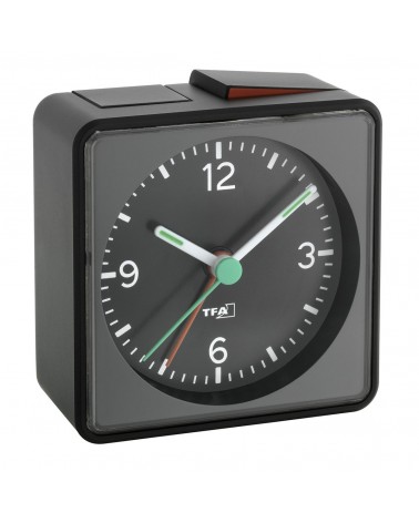 icecat_TFA-Dostmann Push Reloj despertador analógico Negro