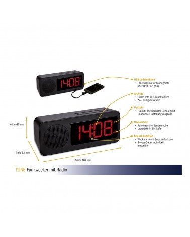 icecat_TFA-Dostmann 60.2546.01 despertador Reloj despertador digital Negro