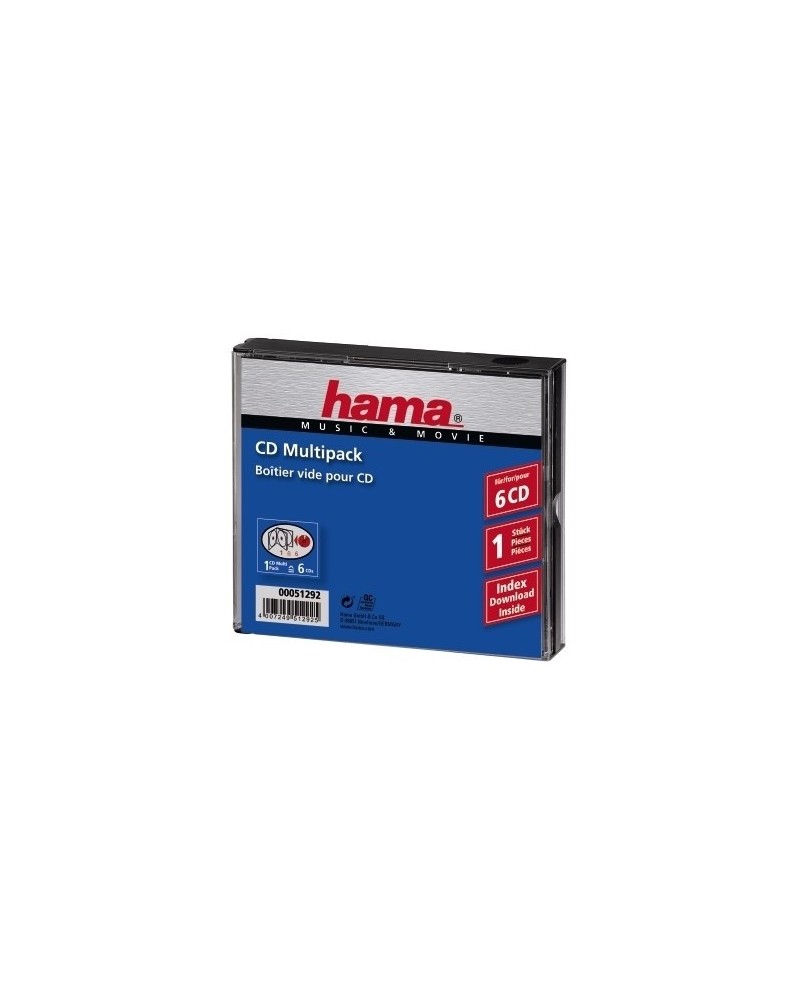 icecat_Hama CD-Multipack 6 6 Disks Transparent