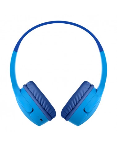 icecat_Belkin SOUNDFORM Mini Cuffia Padiglione auricolare Connettore 3.5 mm Micro-USB Bluetooth Blu