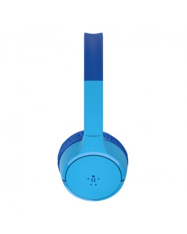 icecat_Belkin SOUNDFORM Mini Cuffia Padiglione auricolare Connettore 3.5 mm Micro-USB Bluetooth Blu