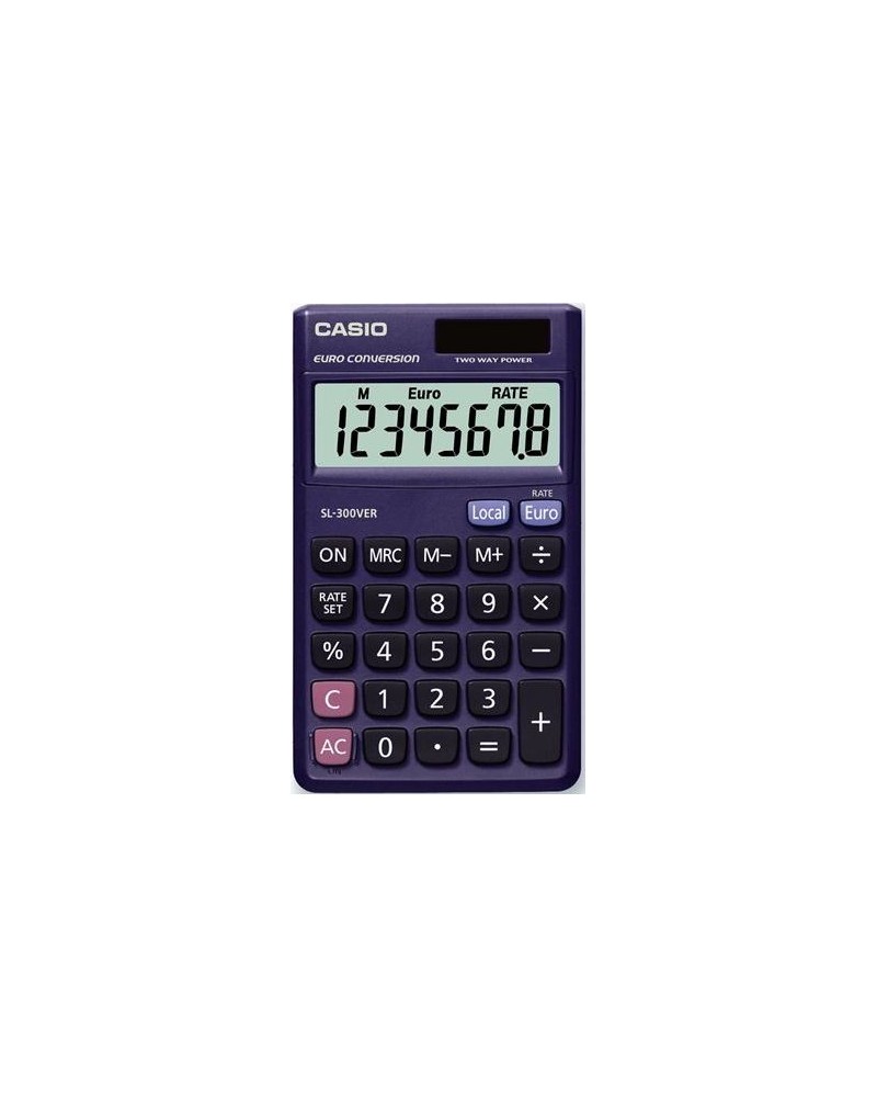 icecat_Casio SL-300VER calcolatrice Tasca Blu