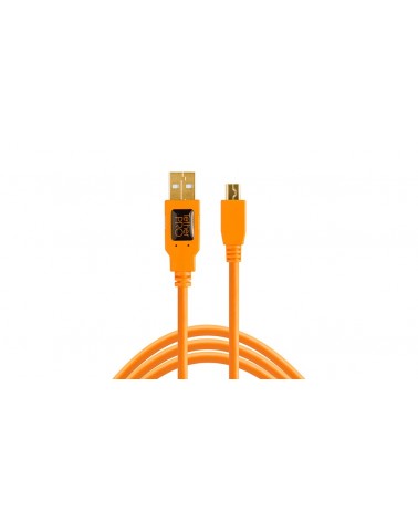 icecat_Tether Tools CU5451 cable USB 4,6 m USB 2.0 USB A Mini-USB B Naranja