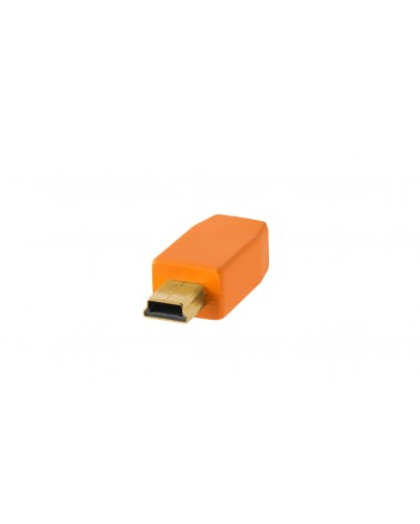 icecat_Tether Tools CU5451 USB cable 4.6 m USB 2.0 USB A Mini-USB B Orange