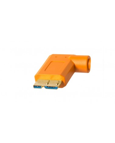 icecat_Tether Tools CU61RT15-ORG câble USB 4,6 m USB 3.2 Gen 1 (3.1 Gen 1) USB A Micro-USB B Orange