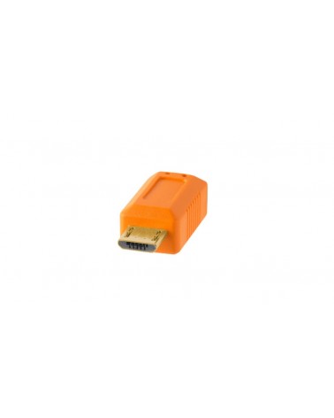 icecat_Tether Tools CU5430ORG câble USB 4,6 m USB 2.0 USB A Micro-USB B Orange