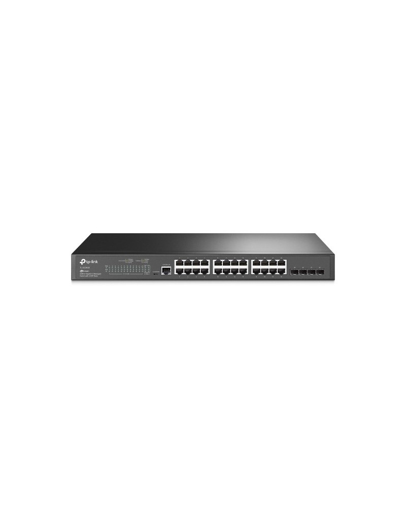 icecat_TP-LINK TL-SG3428 commutateur réseau Géré L2 Gigabit Ethernet (10 100 1000) 1U Noir