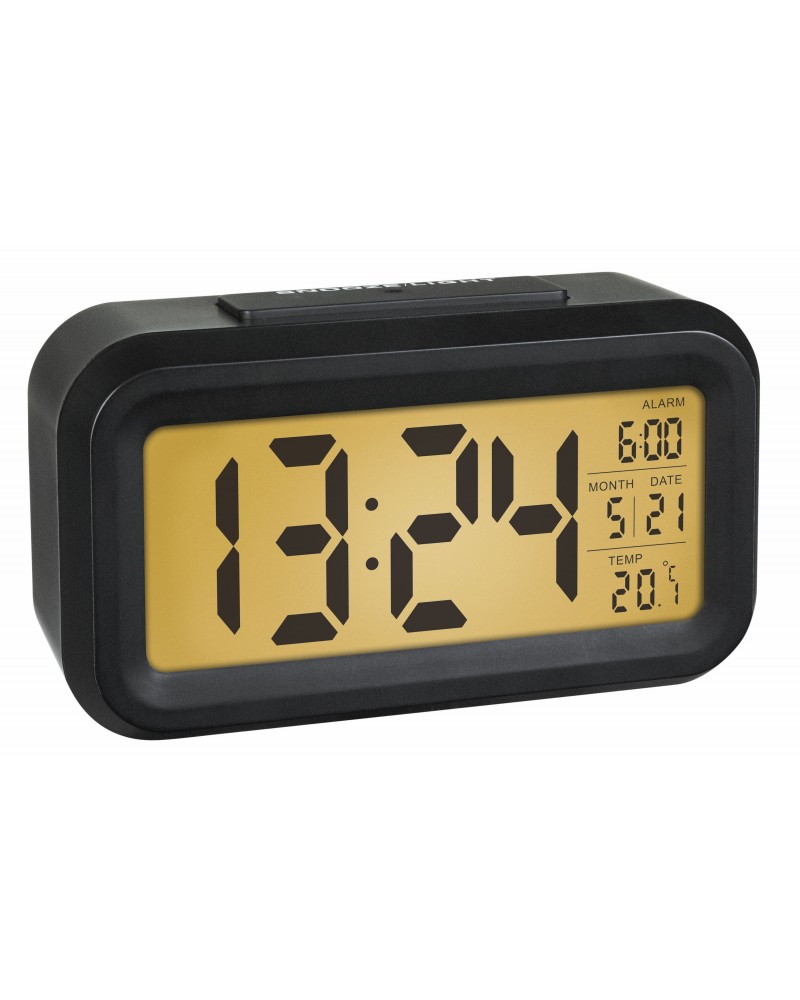 icecat_TFA-Dostmann 60.2018.01 alarm clock Quartz alarm clock Black