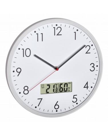 icecat_TFA-Dostmann 60.3048.02 nástěnné hodiny Digitální nástěnné hodiny Kulatý Bílá