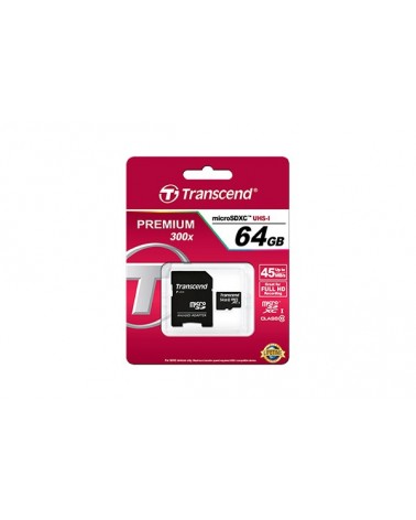 icecat_Transcend TS64GUSDXC10 mémoire flash 64 Go MicroSDXC NAND Classe 10