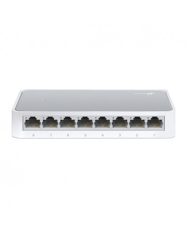 icecat_TP-LINK TL-SF1008D No administrado Fast Ethernet (10 100) Blanco