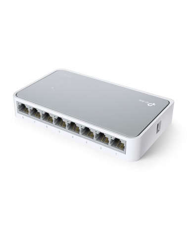 icecat_TP-LINK TL-SF1008D Unmanaged Fast Ethernet (10 100) Weiß
