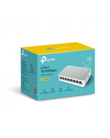 icecat_TP-LINK TL-SF1008D Unmanaged Fast Ethernet (10 100) White