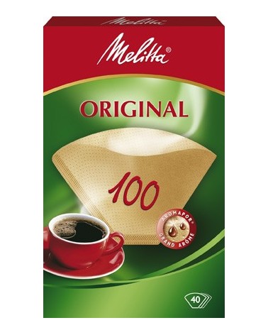 icecat_Melitta 12603.3 filtro da caffè 40 pz Marrone Filtro per caffè usa e getta