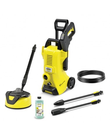 icecat_Kärcher K 3 Power Control Home T 5 pressure washer Upright Electric 380 l h 1600 W Black, Yellow