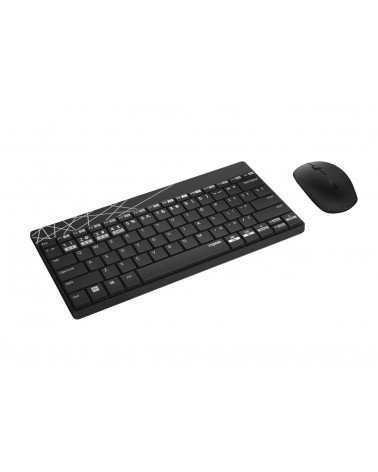 icecat_Rapoo 8000M keyboard Bluetooth QWERTZ German Black