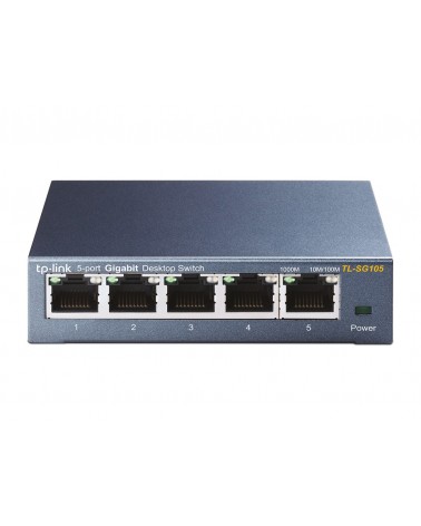 icecat_TP-LINK TL-SG105 Nespravované Gigabit Ethernet (10 100 1000) Černá