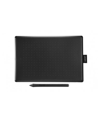 icecat_Wacom One by Medium grafický tablet Černá, Červená 2540 lpi 216 x 135 mm USB
