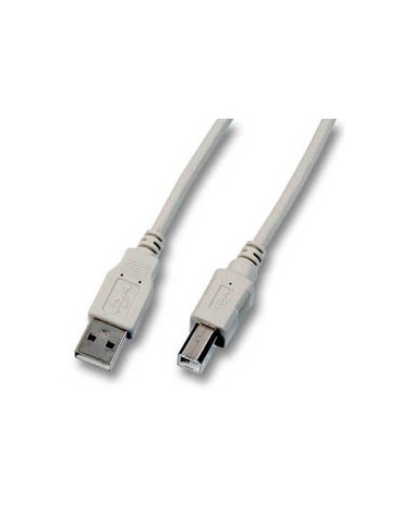 icecat_EFB Elektronik 3m, USB A - USB B, M M câble USB USB 2.0 Gris