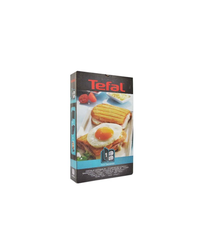  Tefal SW852D Snack Collection, Sandwich, Waffelmaker, Antihaftbeschichte Platten, Spülmaschinengeeignet, 700W
