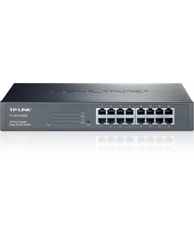 icecat_TP-LINK TL-SG1016DE Gestito L2 Gigabit Ethernet (10 100 1000) Nero