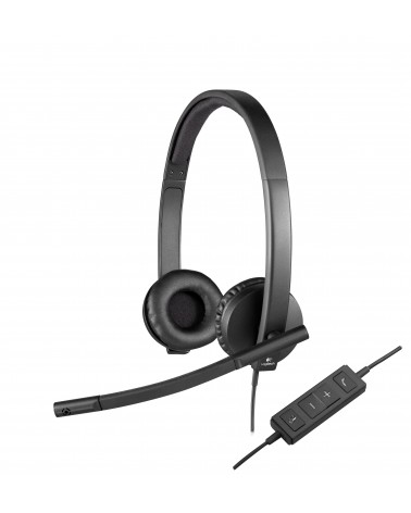 icecat_Logitech USB Headset H570e Head-band Black