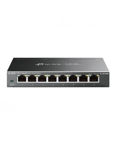 icecat_TP-LINK TL-SG108E No administrado L2 Gigabit Ethernet (10 100 1000) Negro