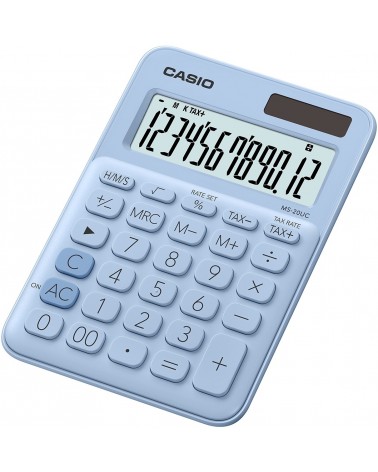 icecat_Casio MS-20UC-LB calcolatrice Desktop Calcolatrice di base Blu